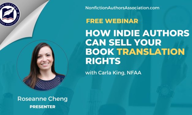 WEBINAR REPLAY: ROSEANNE CHENG: HOW INDIE AUTHORS CAN SELL YOUR TRANSLATION RIGHTS